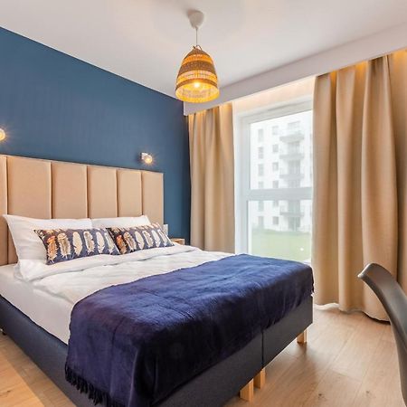 Apartament Blue Door Marina Gdansk Leilighet Eksteriør bilde