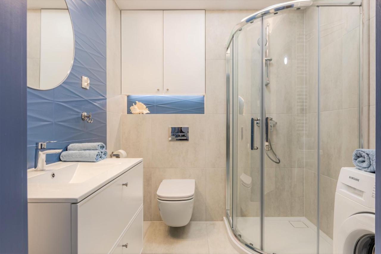 Apartament Blue Door Marina Gdansk Leilighet Eksteriør bilde