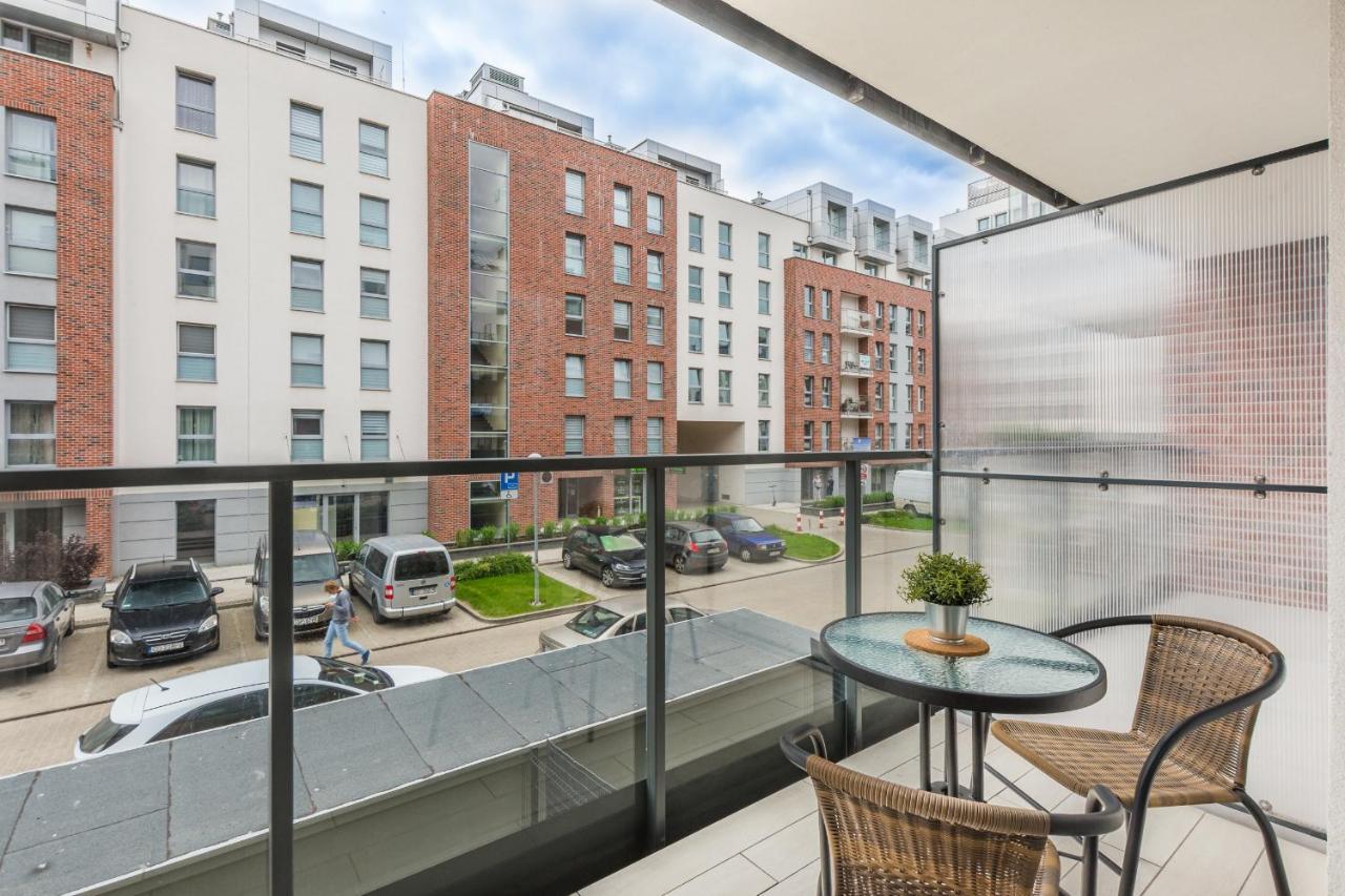 Apartament Blue Door Marina Gdansk Leilighet Eksteriør bilde