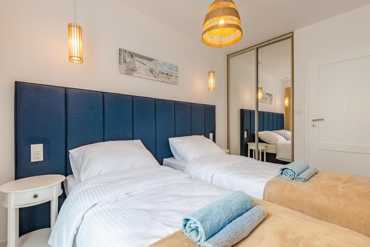 Apartament Blue Door Marina Gdansk Leilighet Eksteriør bilde