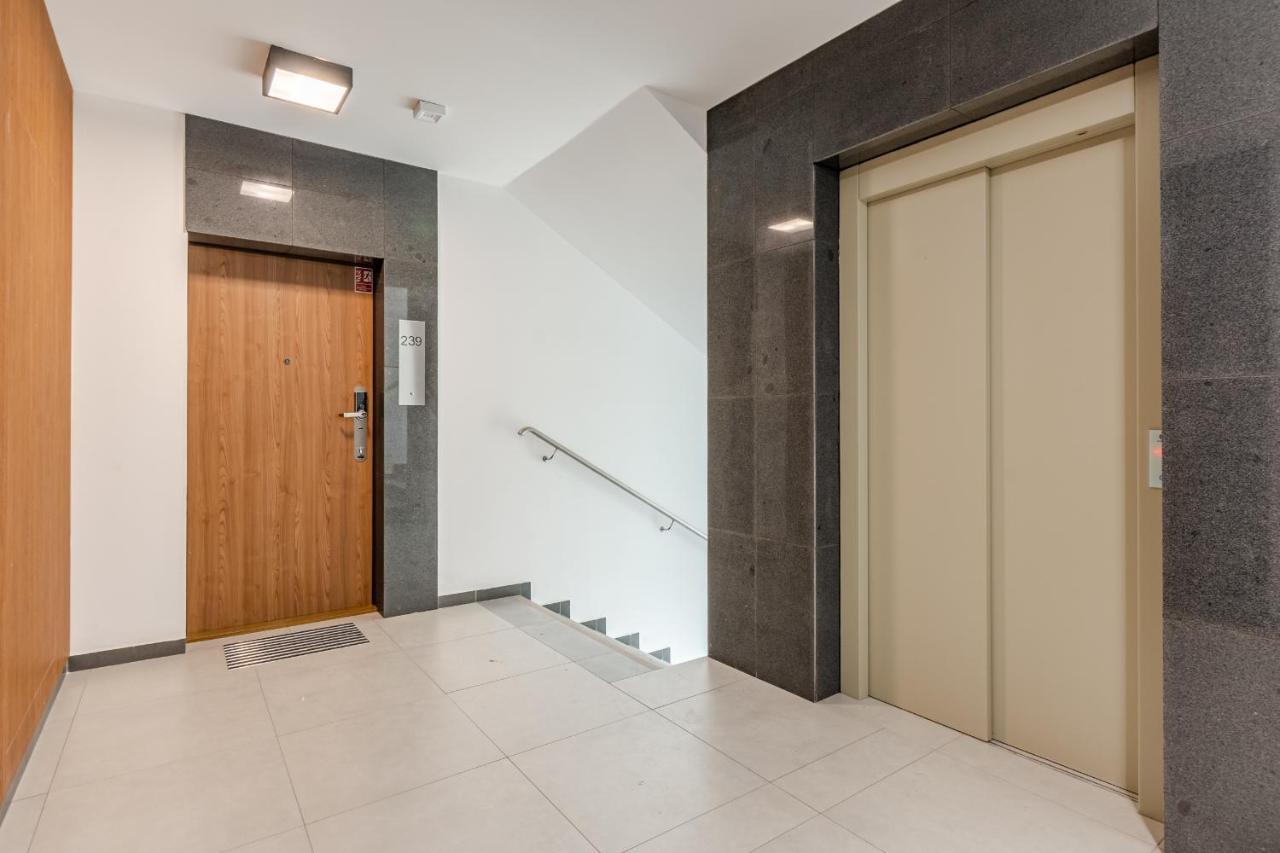 Apartament Blue Door Marina Gdansk Leilighet Eksteriør bilde