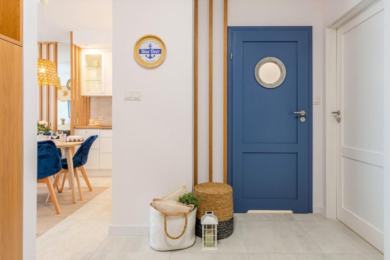 Apartament Blue Door Marina Gdansk Leilighet Eksteriør bilde