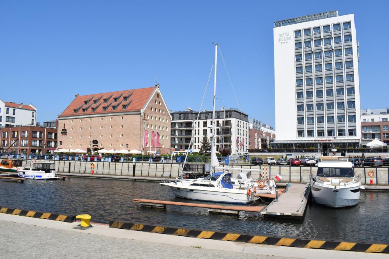 Apartament Blue Door Marina Gdansk Leilighet Eksteriør bilde