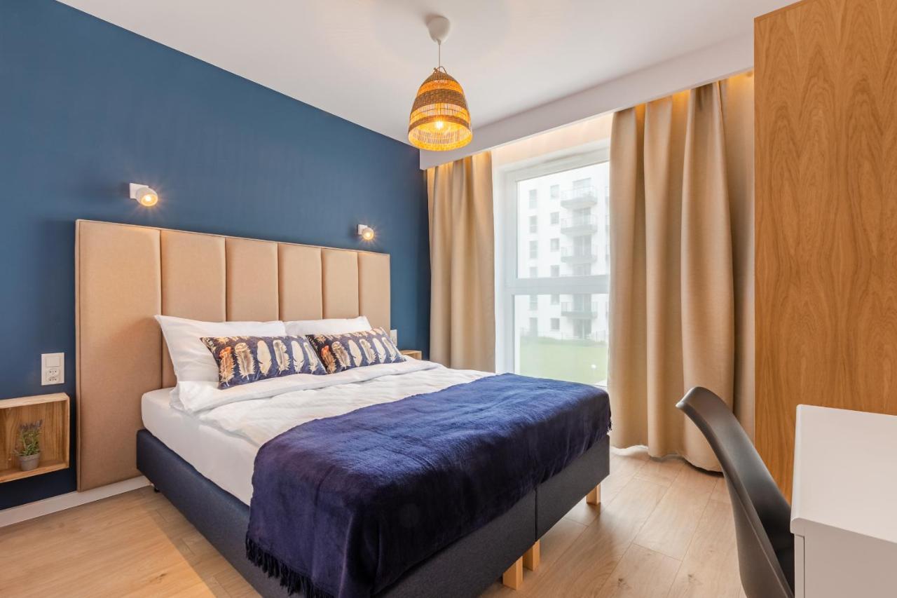 Apartament Blue Door Marina Gdansk Leilighet Eksteriør bilde