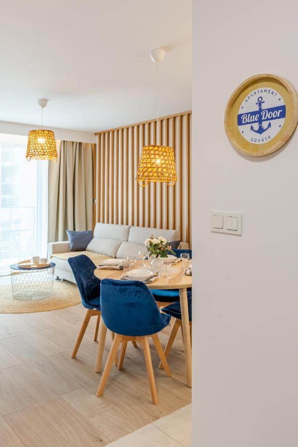 Apartament Blue Door Marina Gdansk Leilighet Eksteriør bilde